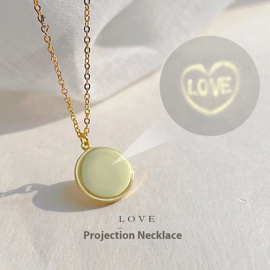 Collier projection I Love You S925