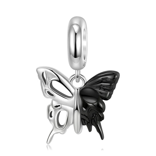 Pendentif papillon double face