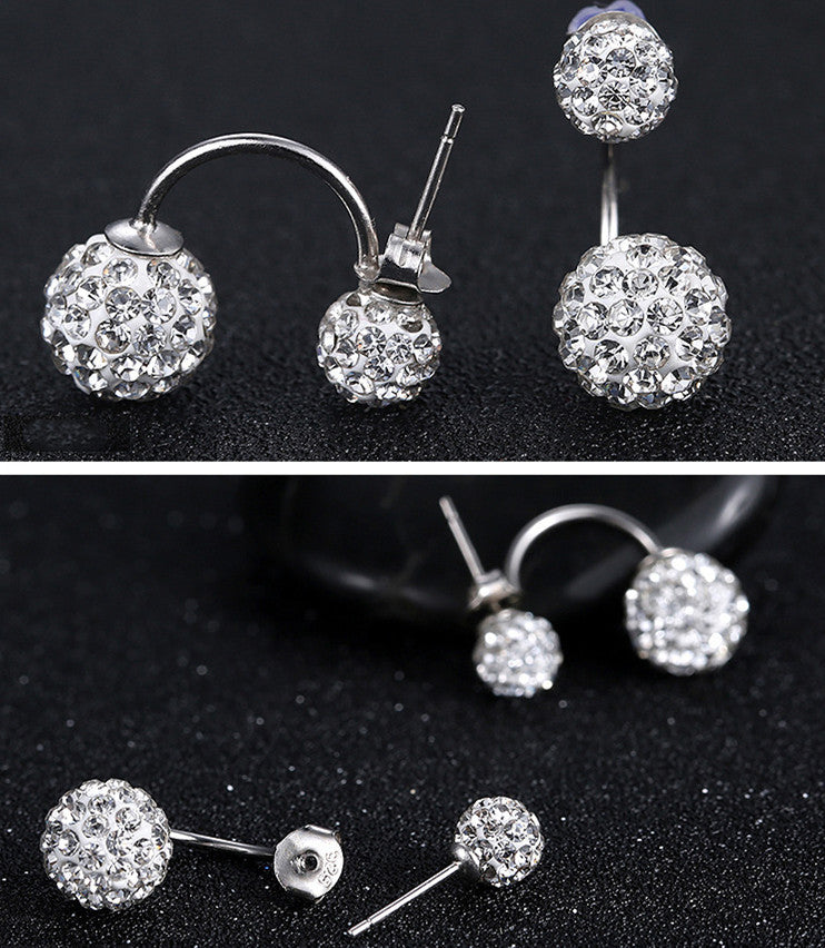 Boucles d'oreilles Strass La Boutique du Bonheur