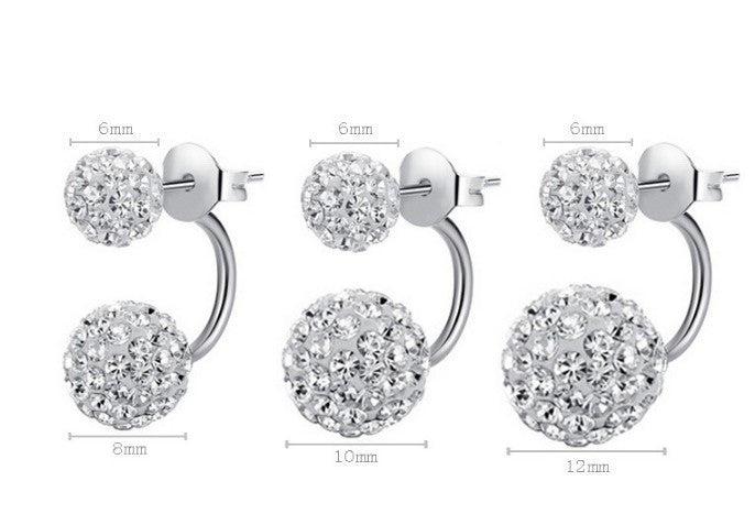 Boucles d'oreilles Strass La Boutique du Bonheur