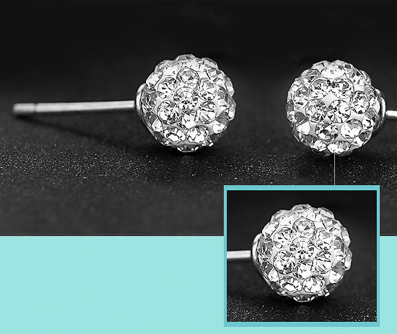 Boucles d'oreilles Strass La Boutique du Bonheur