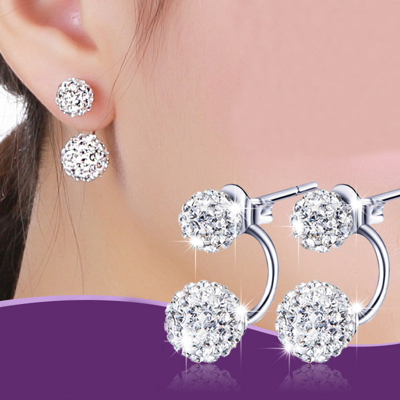 Boucles d'oreilles Strass La Boutique du Bonheur