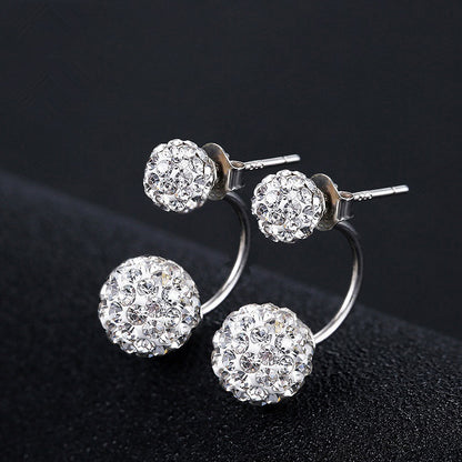 Boucles d'oreilles Strass La Boutique du Bonheur