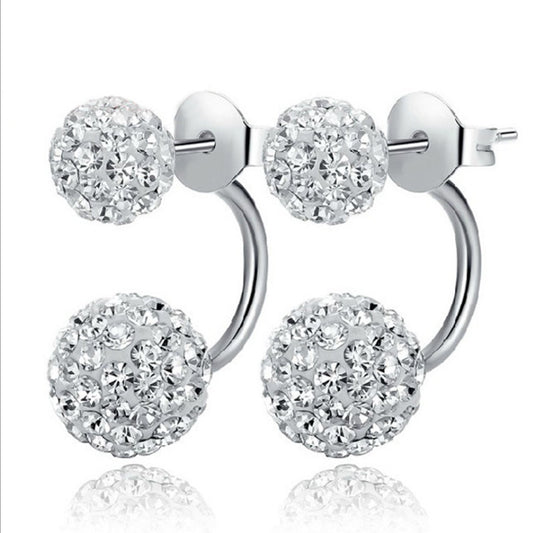 Boucles d'oreilles Strass La Boutique du Bonheur