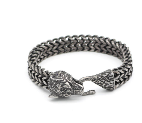 Bracelet tête de loup La Boutique du Bonheur