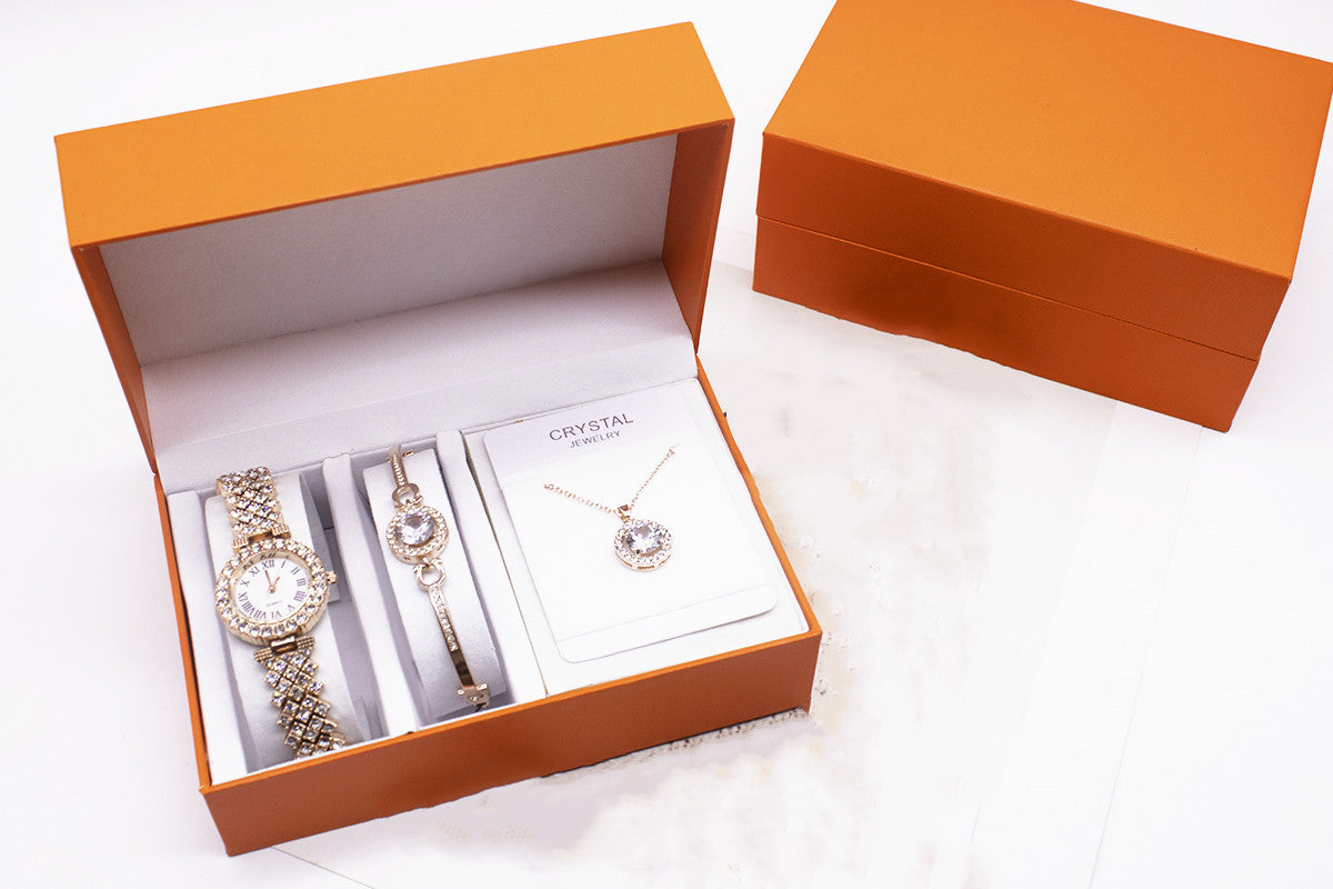 Coffret Montres bracelet et collier La Boutique du Bonheur