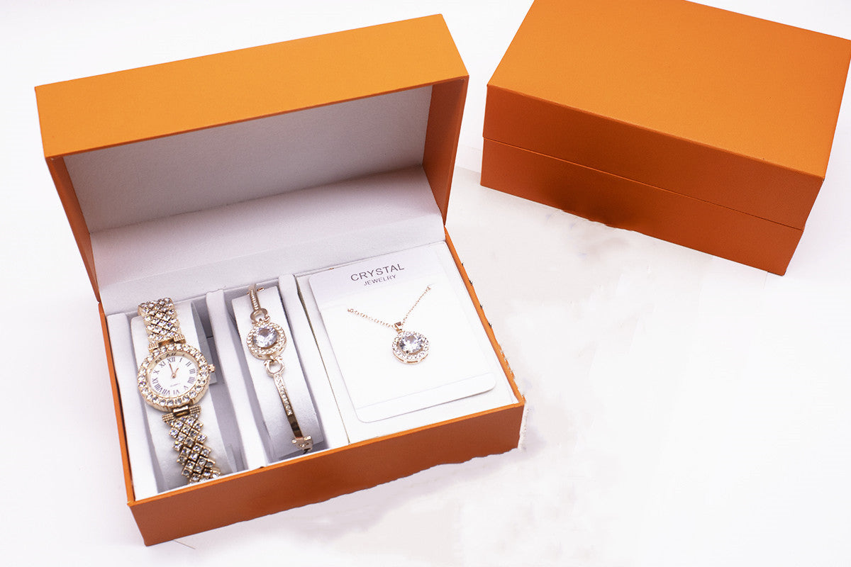 Coffret Montres bracelet et collier La Boutique du Bonheur