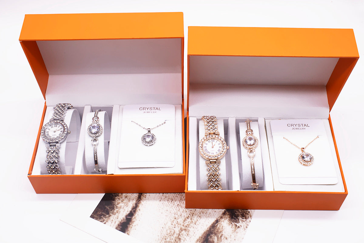 Coffret Montres bracelet et collier La Boutique du Bonheur