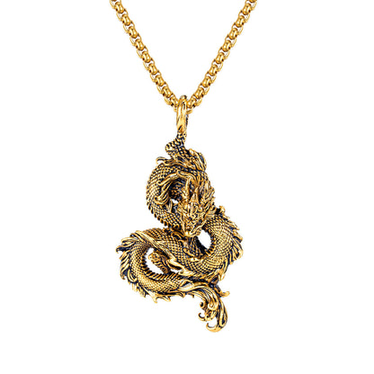 Collier Dragon La Boutique du Bonheur