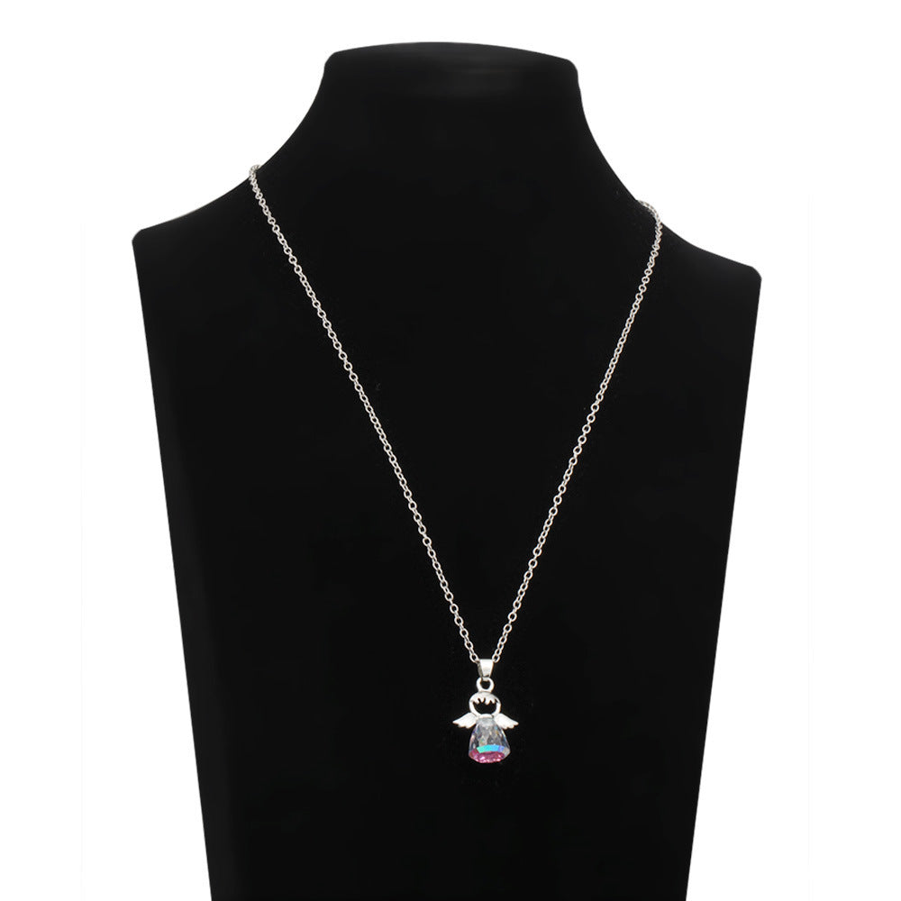 Collier cristal Petit Ange La Boutique du Bonheur