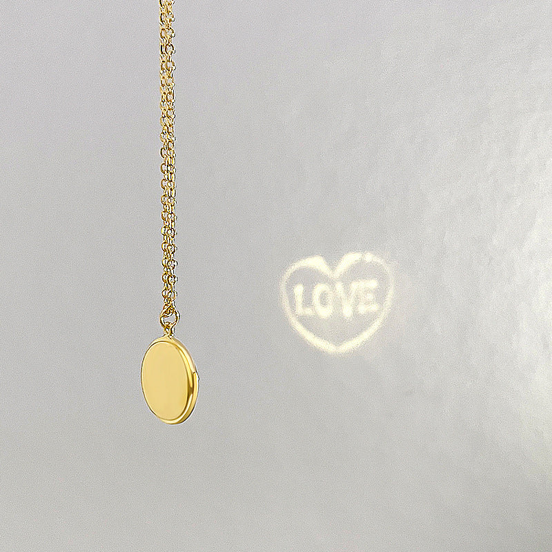 Collier projection I Love You S925