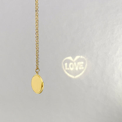 Collier projection I Love You S925