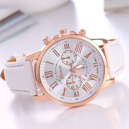 Montre + Bracelet Blanc